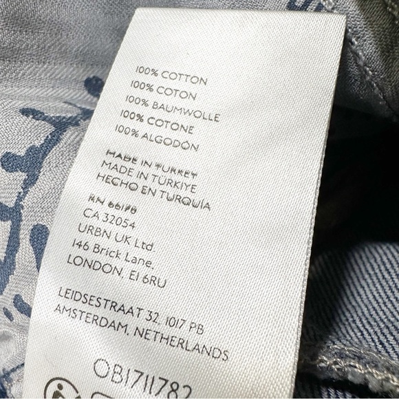 NEW Free People We The Free Equinox Trouser Ritual Blue Wide Leg Denim 26 - Picture 13 of 13